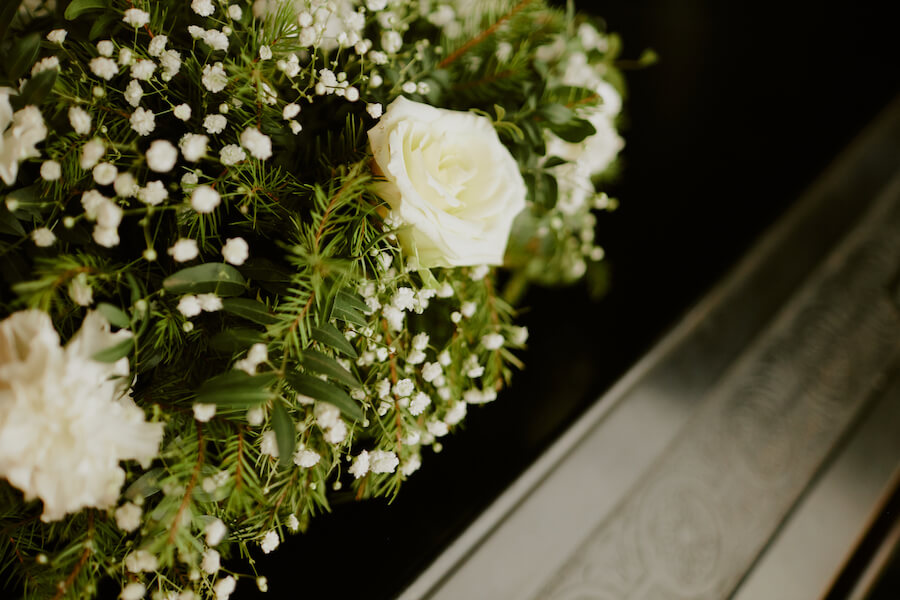 Białe róże i jeżówki Białe róże i jeżówki