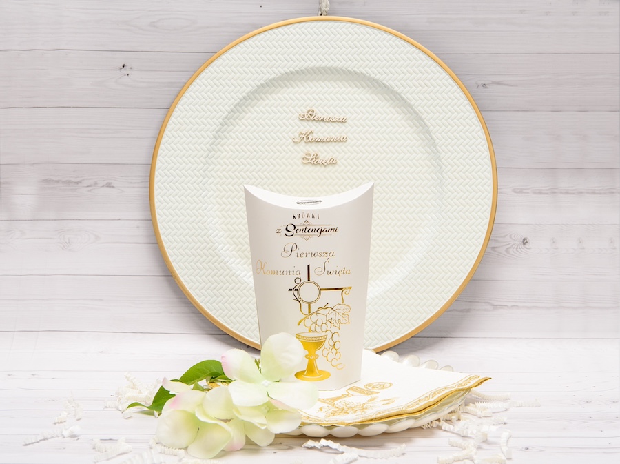 Paczka krówek na pierwszą komunię