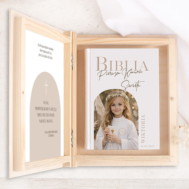 Personalizowana Biblia w pudełku